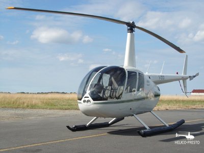 Hélicoptère en vol